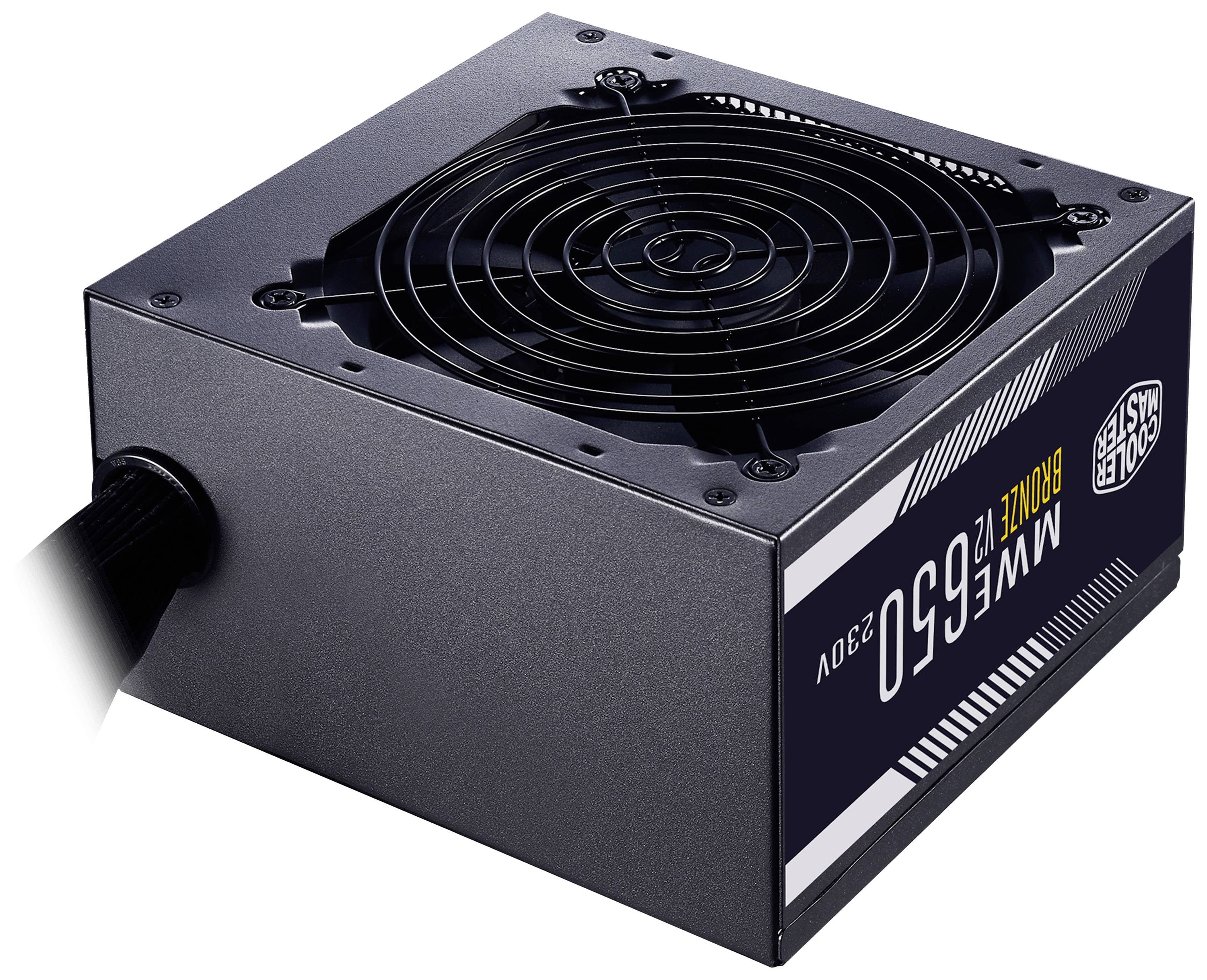 Cooler Master MWE 650 Bronze 230V V2, 650 W, 220 - 240 V, 50 - 60 Hz, 5 A, Actif, 120 W-5