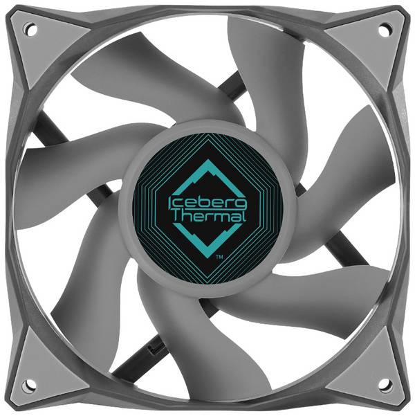 Iceberg Thermal IceGALE Ventilateur pour PC gris