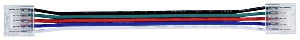 Paulmann 78466 Connector RGBW Slim Flex 12mm Câble de raccordement 6 A Longueur de câble: 0.12 m 24 V (L x l x H) 0.126 x 14 x 5.5 mm 1 pc(s)