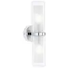 Paulmann Luena Eclairage LED pour pièce humide LED E14 chrome, verre
