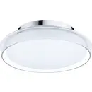 Paulmann Luena Eclairage LED pour pièce humide LED à baïonnette 11.5 W blanc chaud verre, chrome