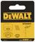 Image d'emballage DeWALT avec le numéro de modèle DT20657. Présente les pièces de rechange et les outils pour appareil portatif électrique.