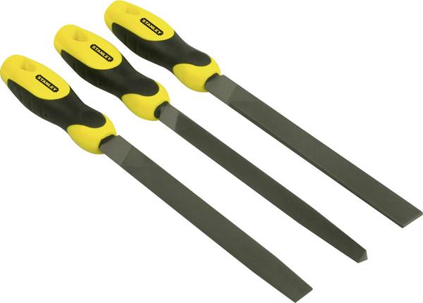 STANLEY 0-22-464 SET de limes Heb 2, 3 pièces 200 mm  Longueur 200 mm 3 pc(s)