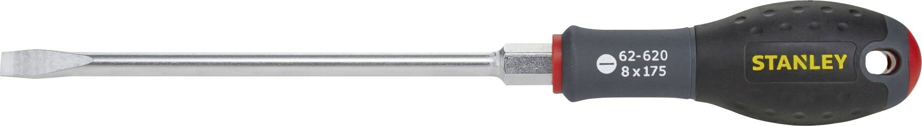STANLEY Tournevis pour vis à fente Largeur de lame: 8 mm Longueur de la lame: 175 mm