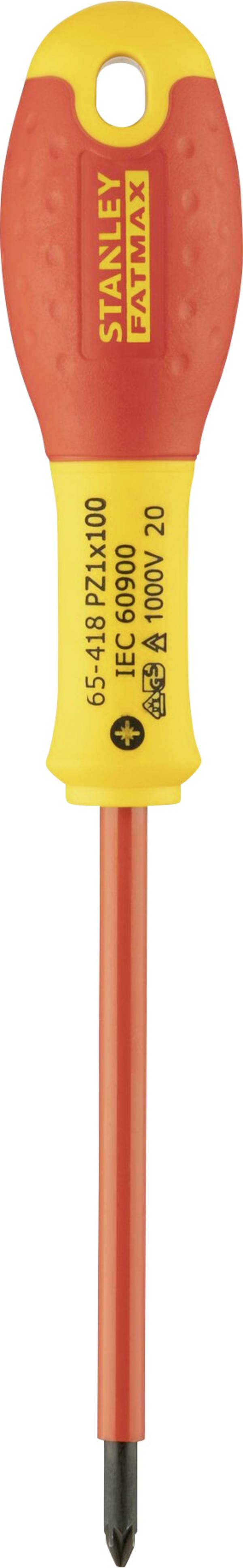 STANLEY  0-65-418 VDE Tournevis cruciforme PZ 1 Longueur de la lame: 100 mm