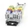TRU COMPONENTS TC-JPT4 Grey Borne de passage 6.2 mm connexion rapide Nombre de pôles: 2 0.2 mm² 4 mm² gris 1 pc(s)