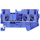 TRU COMPONENTS TC-JPT4-TW Blue Borne de passage 6.2 mm connexion rapide 0.2 mm² 4 mm² bleu 1 pc(s)