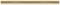 Un cylindre lisse, brillant d'un éclat métallique, de couleur dorée sur un fond blanc.