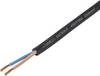 TRU COMPONENTS TC-11594928 Câble à gaine caoutchouc H07RN-F 2 x 4 mm² noir Marchandise vendue au mètre