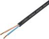 TRU COMPONENTS TC-11594932 Câble à gaine caoutchouc H07RN-F 2 x 6 mm² noir Marchandise vendue au mètre