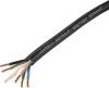 TRU COMPONENTS TC-11594956 Câble à gaine caoutchouc H07RN-F 5 x 4 mm² noir Marchandise vendue au mètre