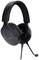 Casque noir supra-auriculaire avec microphone, adapté pour le gaming ou les appels téléphoniques. Le marquage présente le logo 'Trust' sur le pavillon.