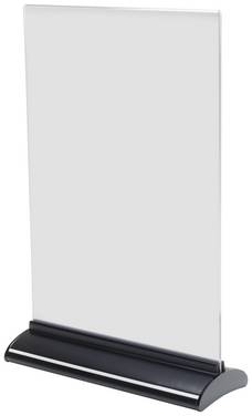 Deflecto 58440 Contour Présentoir à prospectus de table  Utilisation pour format de papier: DIN A4 vertical   1 pc(s)