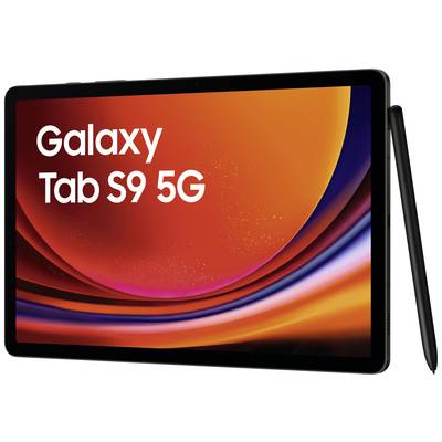 Tablette Android Samsung Galaxy Tab S9 LTE/4G, 5G, WiFi 256 GB graphite  27.9 cm 11 pouces() 2.0 GHz, 2.8 GHz, 3.36 GHz
