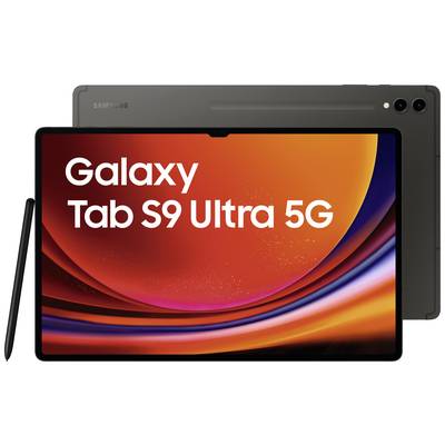 Tablette Android Samsung Galaxy Tab S9 Ultra LTE/4G, 5G, WiFi 1 TB graphite  37.1 cm 14.6 pouces() 2.0 GHz, 2.8 GHz, 3.3 - Conrad Electronic France