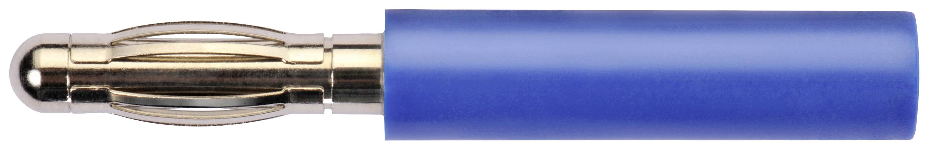 Schützinger Adaptateur Adaptateur/prolongateur Ø de la broche: 4 mm bleu 1 pc(s) Piece