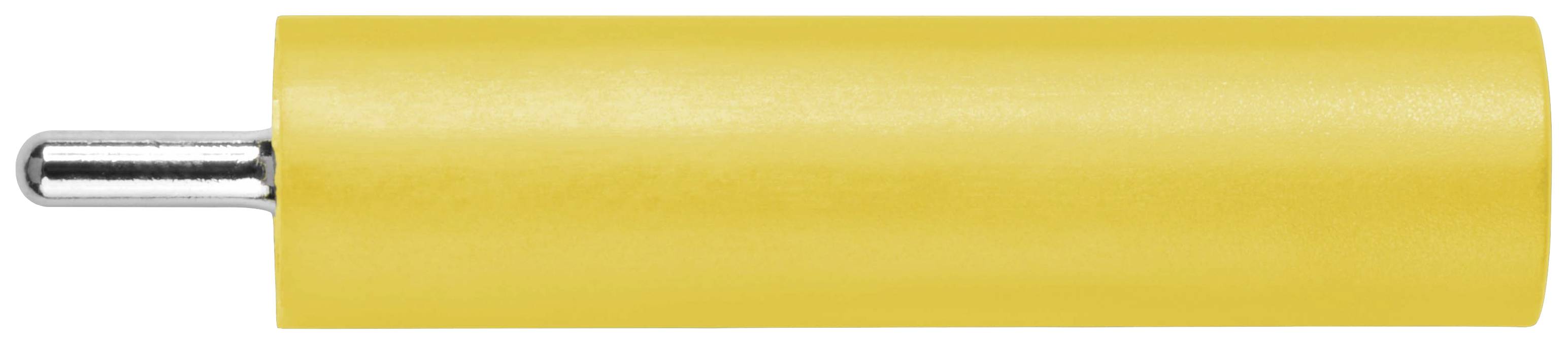 Schützinger Fiche femelle de laboratoire Femelle Ø de la broche: 4 mm jaune 1 pc(s) Piece