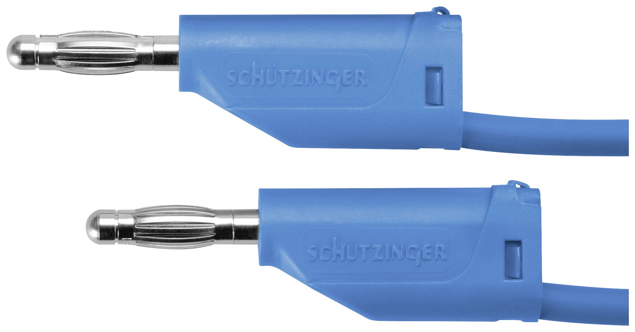 Schützinger MFK 15/1/100/BL Test Lead 100cm Blue 1pc