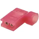 TRU COMPONENTS TC-11599316 Cosse clip Largeur d'accouplement: 4.8 mm Épaisseur de contact: 0.8 mm 90 ° entièrement isolé