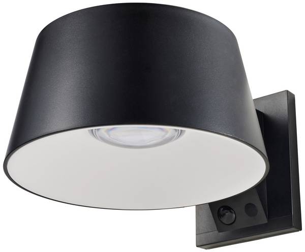 Sygonix  SY-5801972 Applique solaire extérieure avec détecteur de mouvement  LED LED intégrée 10 W anthracite-gris
