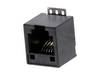 Molex MOL DataCom & Specialty Cat 3 Mod Jack/Plug 855135014 Femelle Nombre de pôles 6 noir 1 pc(s)