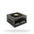 Bloc d'alimentation noir avec un grand ventilateur et l'inscription 'Polaris'. Plusieurs connexions sont visibles sur le côté.