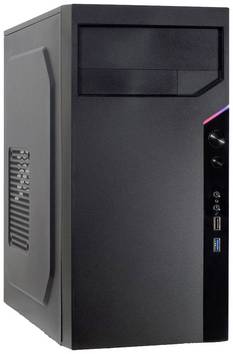 Micro-tour Inter-Tech IT-6505 Retro Boîtier PC  noir