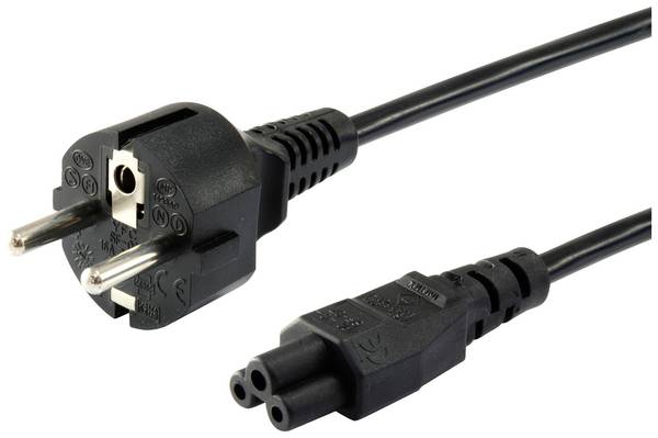 Câble de raccordement Equip alimentation  3 m noir