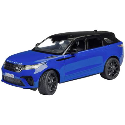 SUV bleu avec toit noir, orienté vers la gauche.