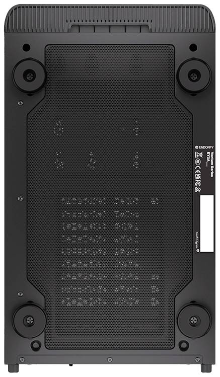 Tour midi endorfy Ventum 200 Solid Boîtier PC noir 1 ventilateur pré-installé, filtre anti-poussière-5