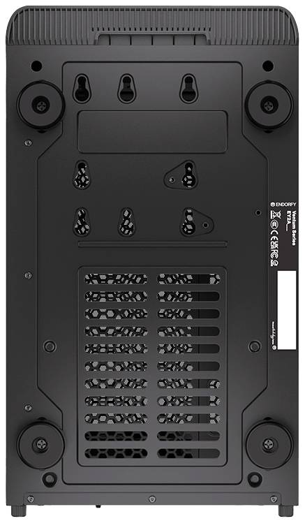 Tour midi endorfy Ventum 200 Solid Boîtier PC noir 1 ventilateur pré-installé, filtre anti-poussière-7
