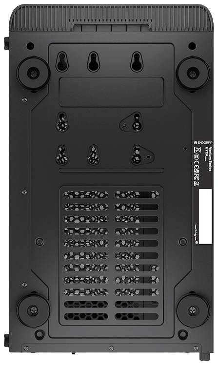 Tour midi endorfy Ventum 200 Air Boîtier PC noir 4 ventilateurs pré-installés, fenêtre latérale, filtre anti-poussière-8