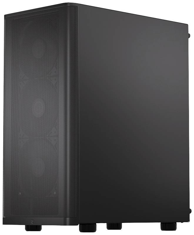Tour midi endorfy Ventum 200 Air Boîtier PC noir 4 ventilateurs pré-installés, fenêtre latérale, filtre anti-poussière-19