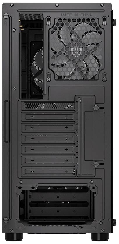 Tour midi endorfy Signum 300 ARGB Boîtier PC noir 4 ventilateurs LED pré-installés, fenêtre latérale, filtre anti-poussi-8