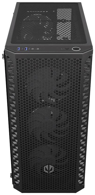 Tour midi endorfy Signum 300 ARGB Boîtier PC noir 4 ventilateurs LED pré-installés, fenêtre latérale, filtre anti-poussi-13