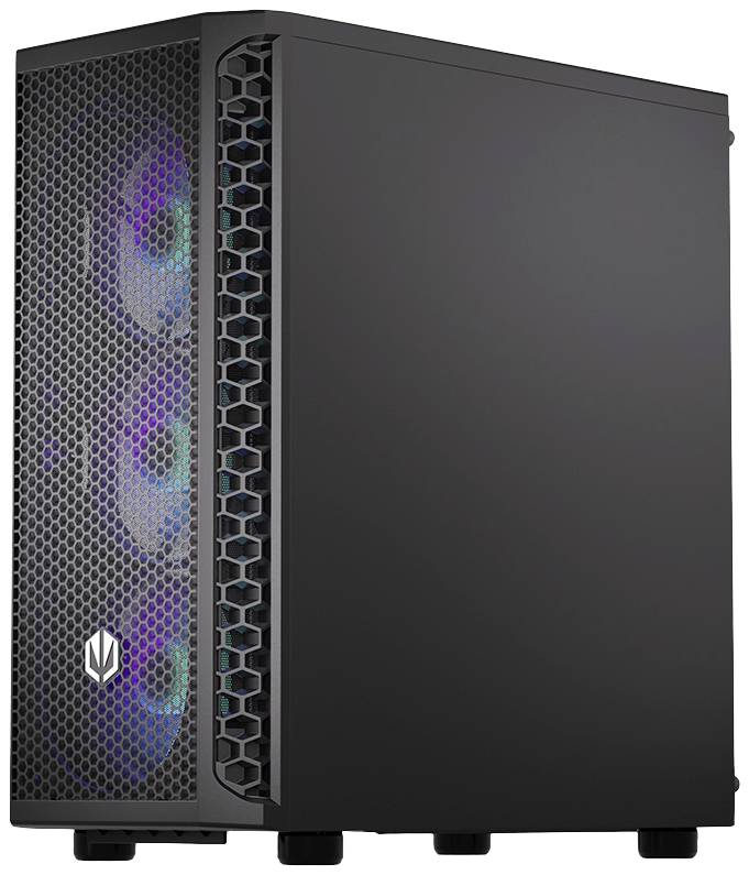 Tour midi endorfy Signum 300 ARGB Boîtier PC noir 4 ventilateurs LED pré-installés, fenêtre latérale, filtre anti-poussi-16