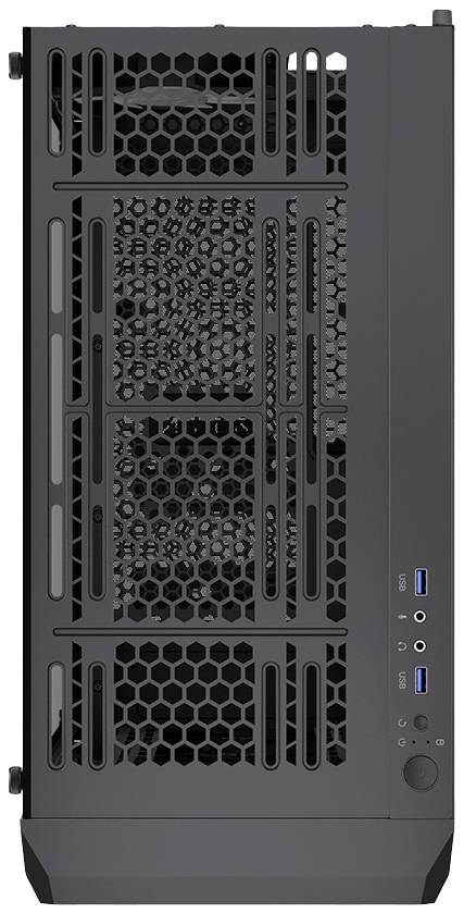 Tour midi endorfy Regnum 400 ARGB Boîtier PC noir 4 ventilateurs LED pré-installés, fenêtre latérale, filtre anti-poussi-8