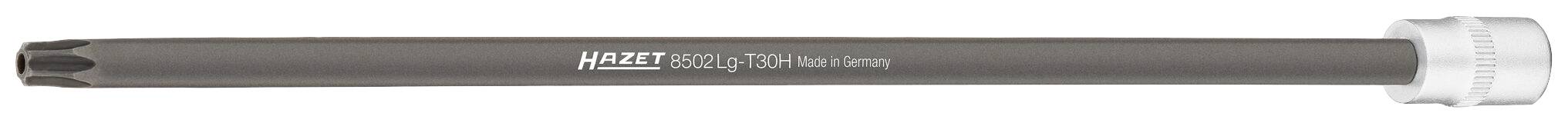 Hazet 8502LG-T30H 8502LG-T30H Torx Tamper Resistant Embout de tournevis 1/4" 1 pièce carré, 1/4" (6.3 mm)