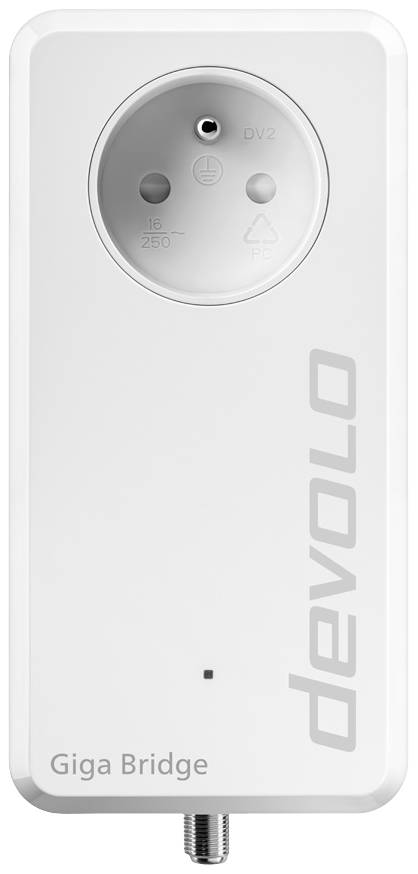 Devolo Giga Bridge Phoneline Adaptateur réseau 8856 FR IP-Bridge, fibre de verre-1