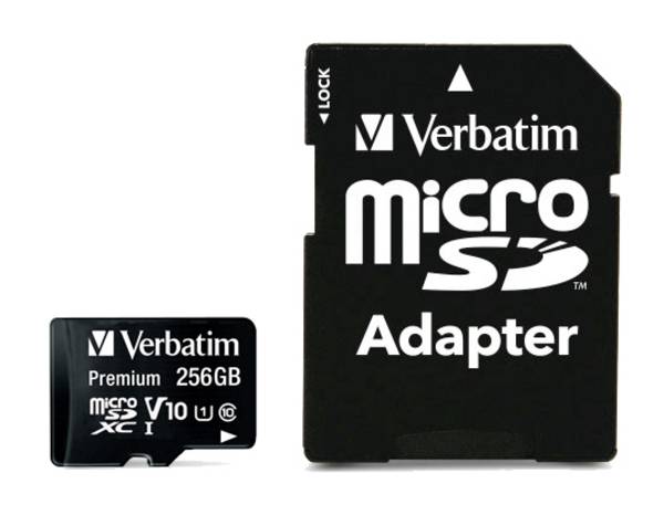 MICRO SDXC PREMIUM 256GB CLASS 10 INC AD