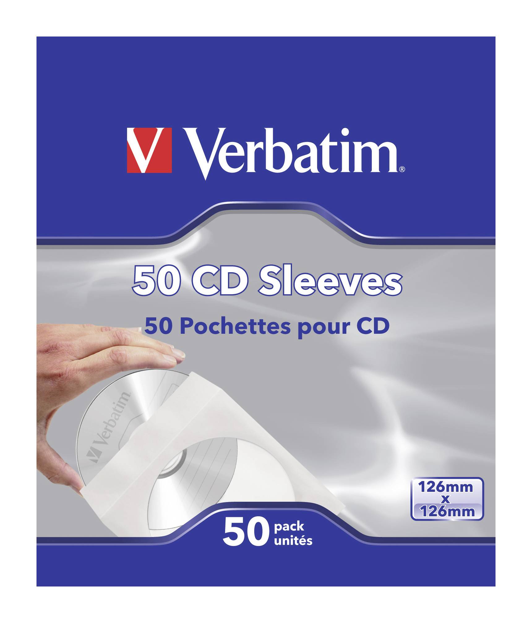 Durable Pochette de classeur CD/DVD 523919 2 CDs/DVDs/Blu-rays transparent,  blanc polypropylène 10 pc(s) - Conrad Electronic France