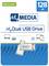 Emballage de clé USB 'MyMedia', 128 Go. Compatible avec USB-A et USB-C, représenté avec des symboles d'ordinateur et de tablette.