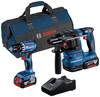 Bosch Professional 0615A50038 Jeu d'outils pour appareils sans fil, pour les artisans, pour les bricoleurs, pour professionnels, pour les sanitaires