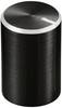 TRU COMPONENTS TC-11613896 Tête de bouton rotatif avec marquage noir (Ø x H) 10 mm x 15 mm aluminium, plastique 1 pc(s)