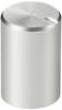 TRU COMPONENTS TC-11613900 Tête de bouton rotatif avec marquage argent (Ø x H) 10 mm x 15 mm aluminium, plastique 1 pc(s)