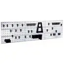 raaco 109659 Crochet à outils panneau perforé x 3 + 44 clips (l x H x P) 1560 x 440 x 11 mm 1 pc(s)