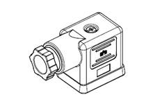 Un interrupteur compact avec bouton rotatif et vis de fixation, généralement utilisé pour des applications électromécaniques.