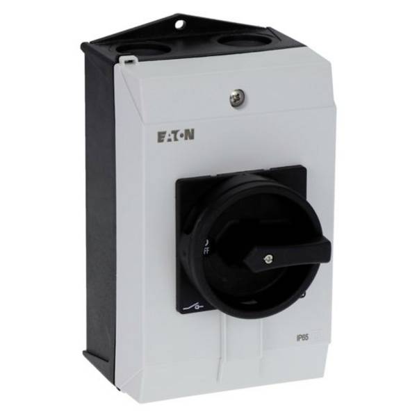 Eaton P1-40/I2/SVB-SW/HI11 Interrupteur ON-OFF avec arrêt d'urgence, verrouillable 40 A 690 V 1 x 90 ° gris, noir 1 pc(s)