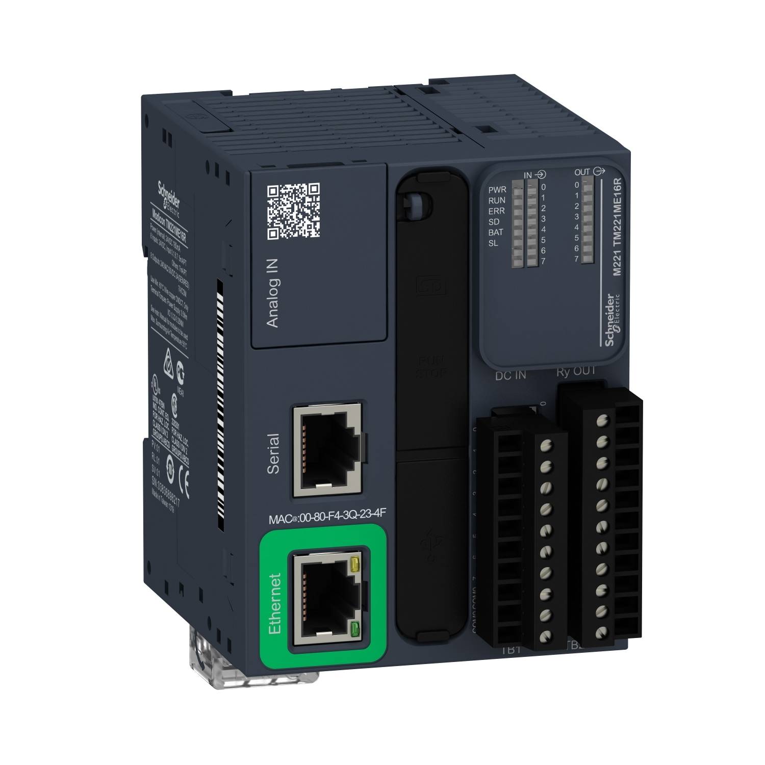 Schneider Electric TM221ME16R TM221ME16R Module d'extension