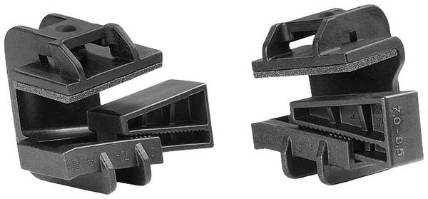 HellermannTyton Beam Clamp B with foam-PA6GF30-BK Embase de fixation enfichable 151-01186 noir 1 pc(s)